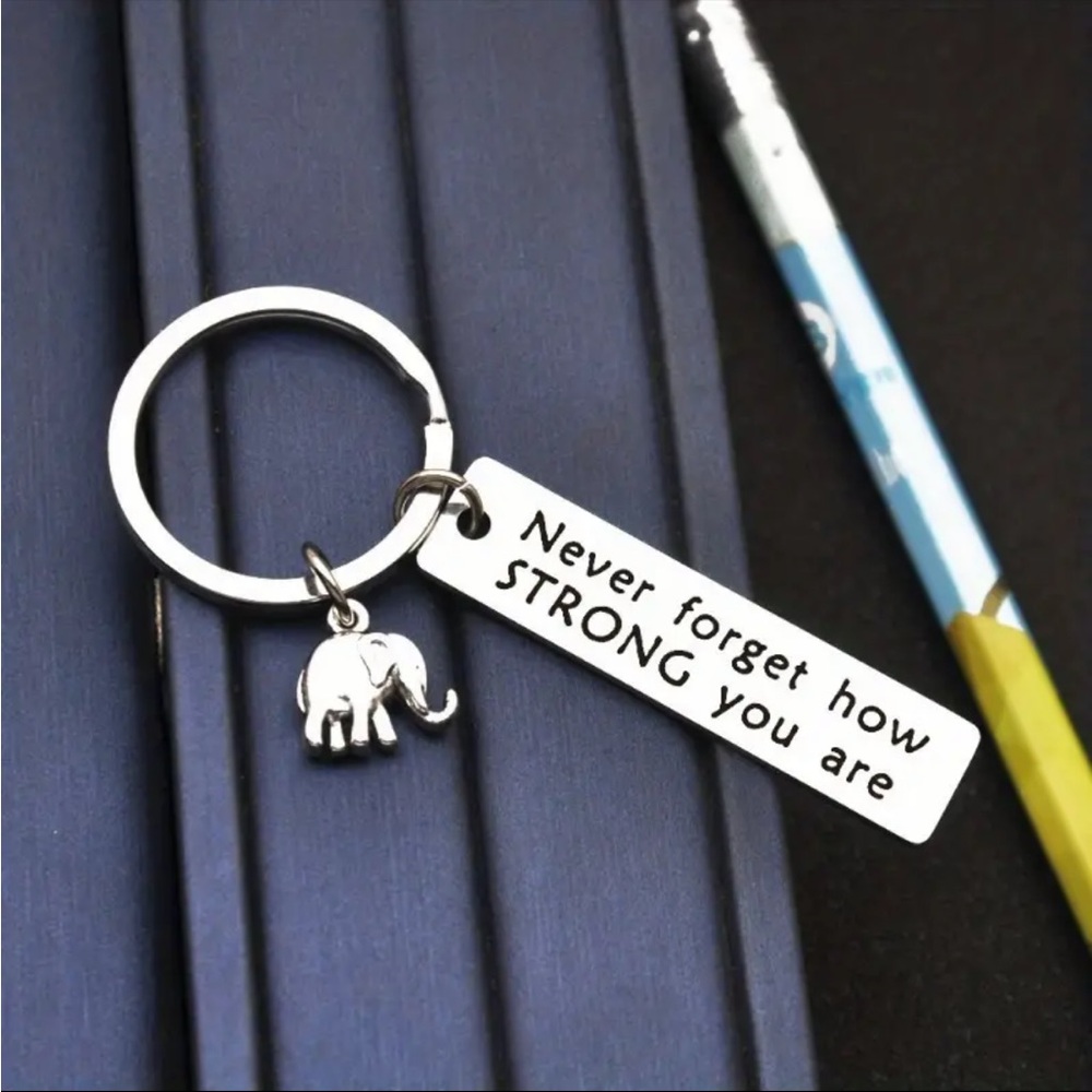 Inspirational Message Keychain - Picture 3 of 8